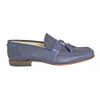 Suede Loafer, Navy