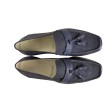 Suede Loafer, Navy