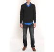 Merino V-neck Pullover Sweater