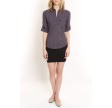 Charcoal Sheri Collar Shirt